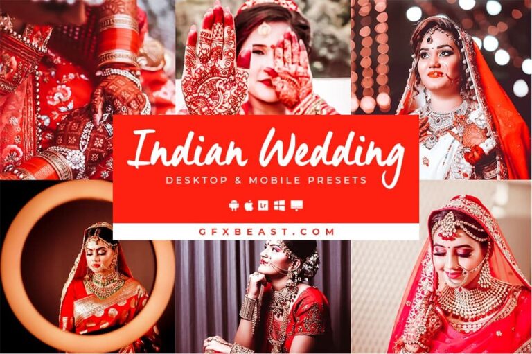 Indian Wedding Photography Lightroom Presets Free Download